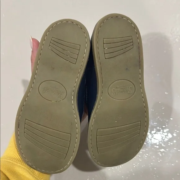 5/$25 FootMates Blue Dress Shoes Classic Design 10.5 - Picture 4 of 6